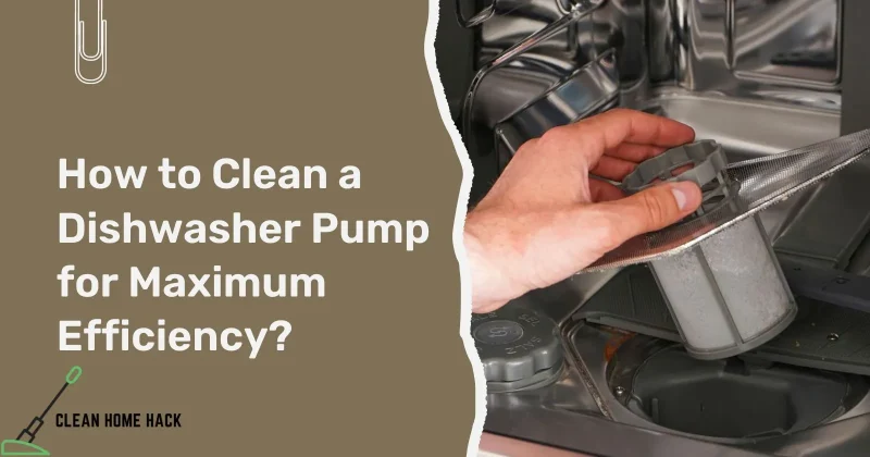 How to Clean a Dishwasher Pump